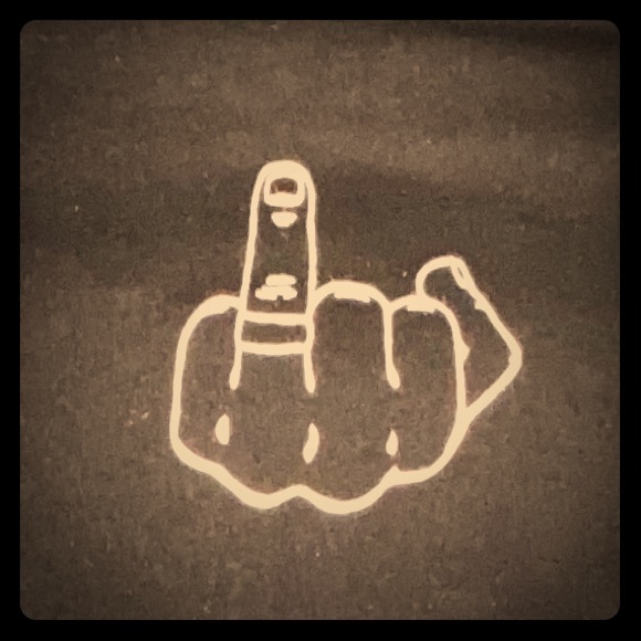Give them the Finger T-Shirt - Picture 1 of 2